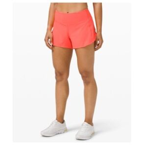 Lululemon Speed Up Mid-rise Short 4”- Size 8